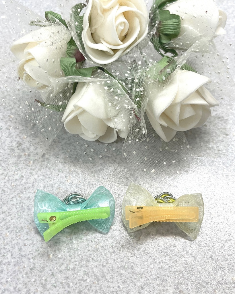 おさななイメージ水引ヘアクリップ(2個セット)