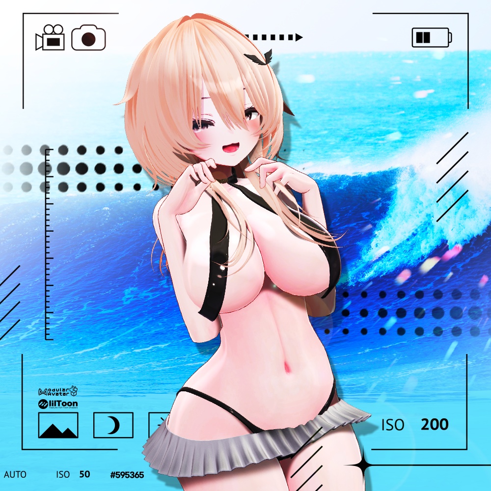 🌊 001 :: Sweetness Wave 🌊 『 VRC Clothes / VRC 衣装 』