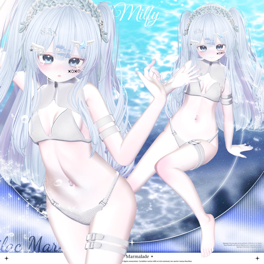 🌊 009 :: Bitterness Wave 🌊『 VRC Clothes / VRC 衣装 』