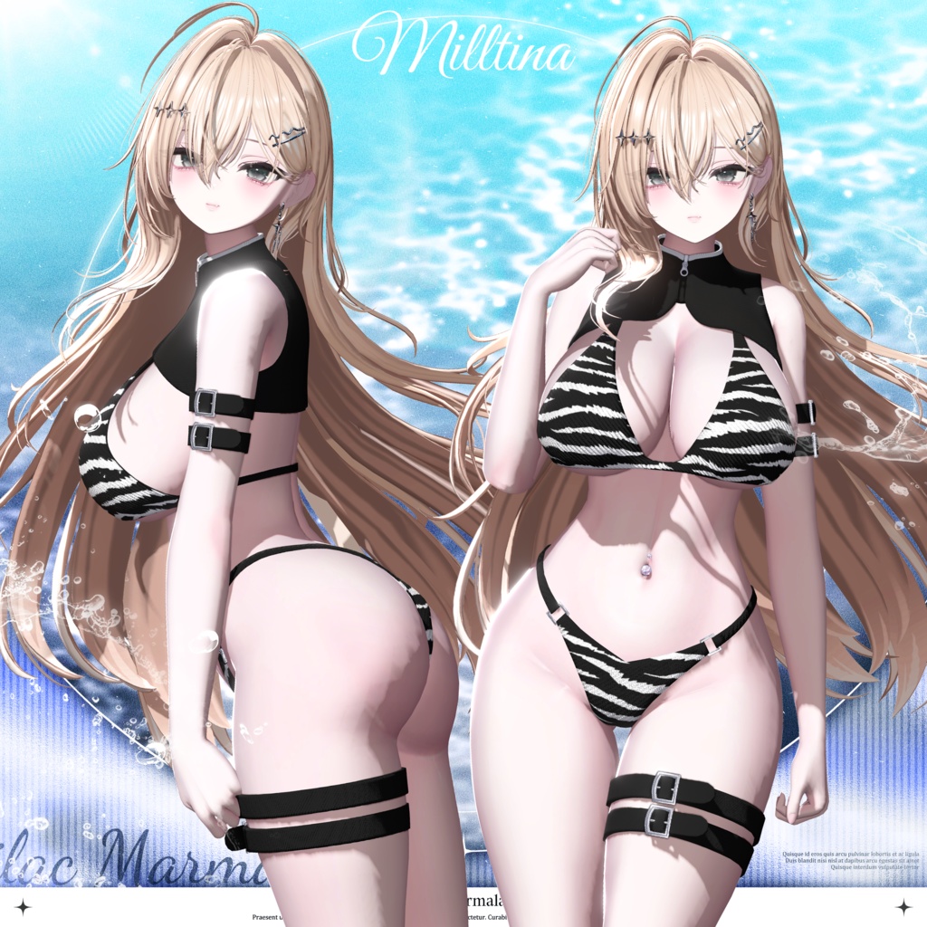 🌊 009 :: Bitterness Wave 🌊『 VRC Clothes / VRC 衣装 』