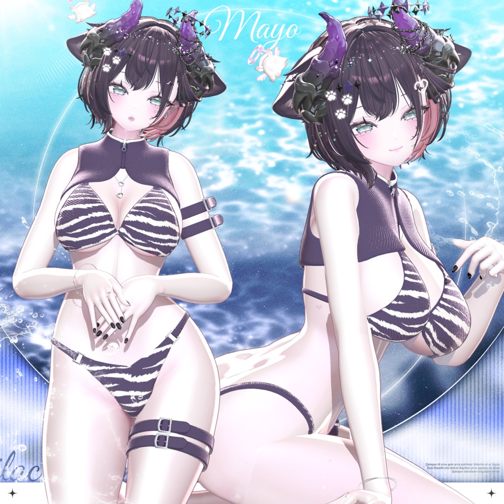 🌊 009 :: Bitterness Wave 🌊『 VRC Clothes / VRC 衣装 』