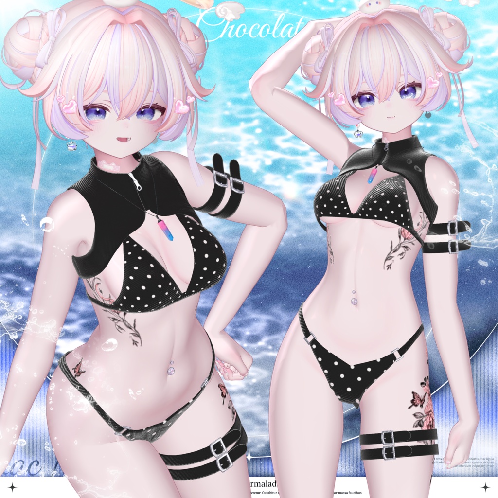 🌊 009 :: Bitterness Wave 🌊『 VRC Clothes / VRC 衣装 』
