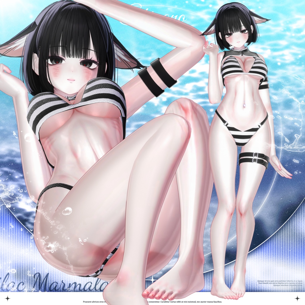 🌊 009 :: Bitterness Wave 🌊『 VRC Clothes / VRC 衣装 』
