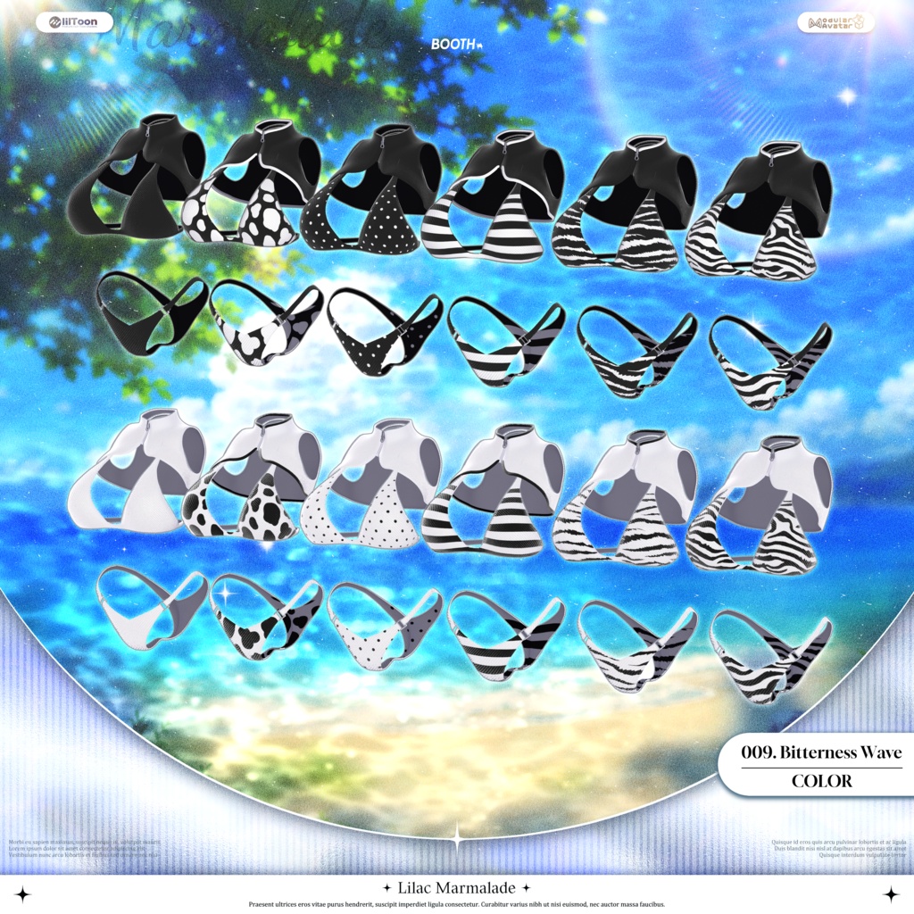 🌊 009 :: Bitterness Wave 🌊『 VRC Clothes / VRC 衣装 』