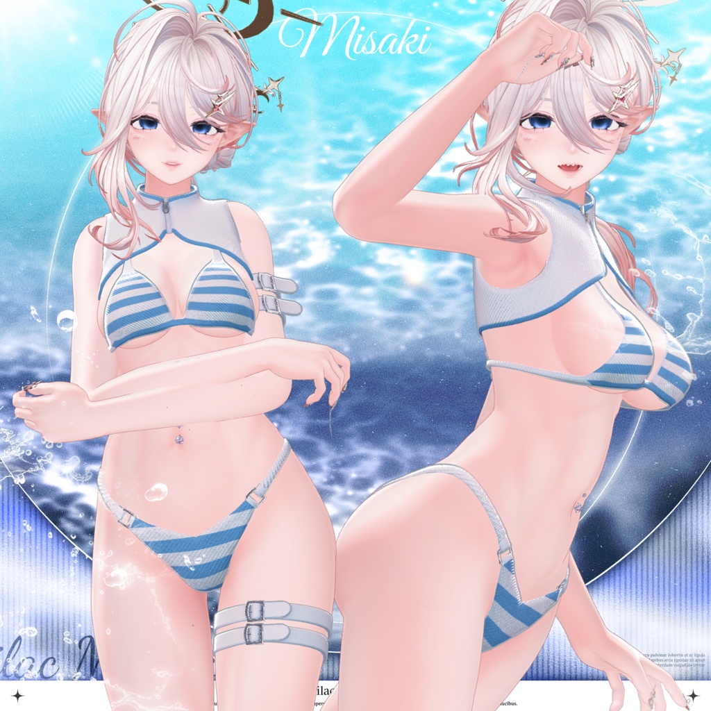 🌊 009 :: Bitterness Wave 🌊『 VRC Clothes / VRC 衣装 』