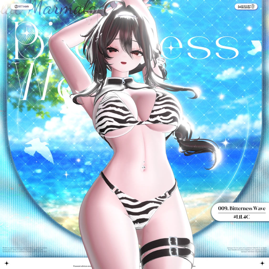 🌊 009 :: Bitterness Wave 🌊『 VRC Clothes / VRC 衣装 』