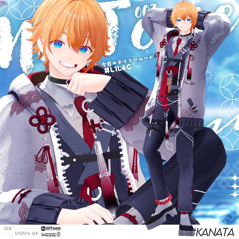 🔥BIG SALE🕯️ 003 ::  NocTome 🕯️『 VRC Clothes / VRC 衣装 』