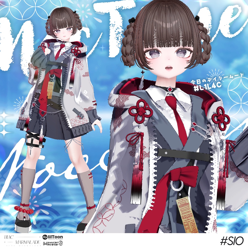 🔥BIG SALE🕯️ 003 ::  NocTome 🕯️『 VRC Clothes / VRC 衣装 』