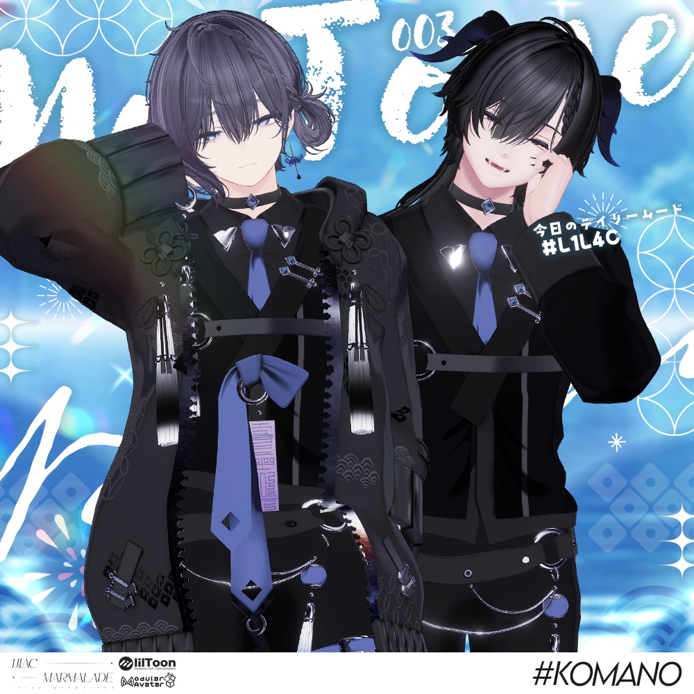 🔥BIG SALE🕯️ 003 ::  NocTome 🕯️『 VRC Clothes / VRC 衣装 』