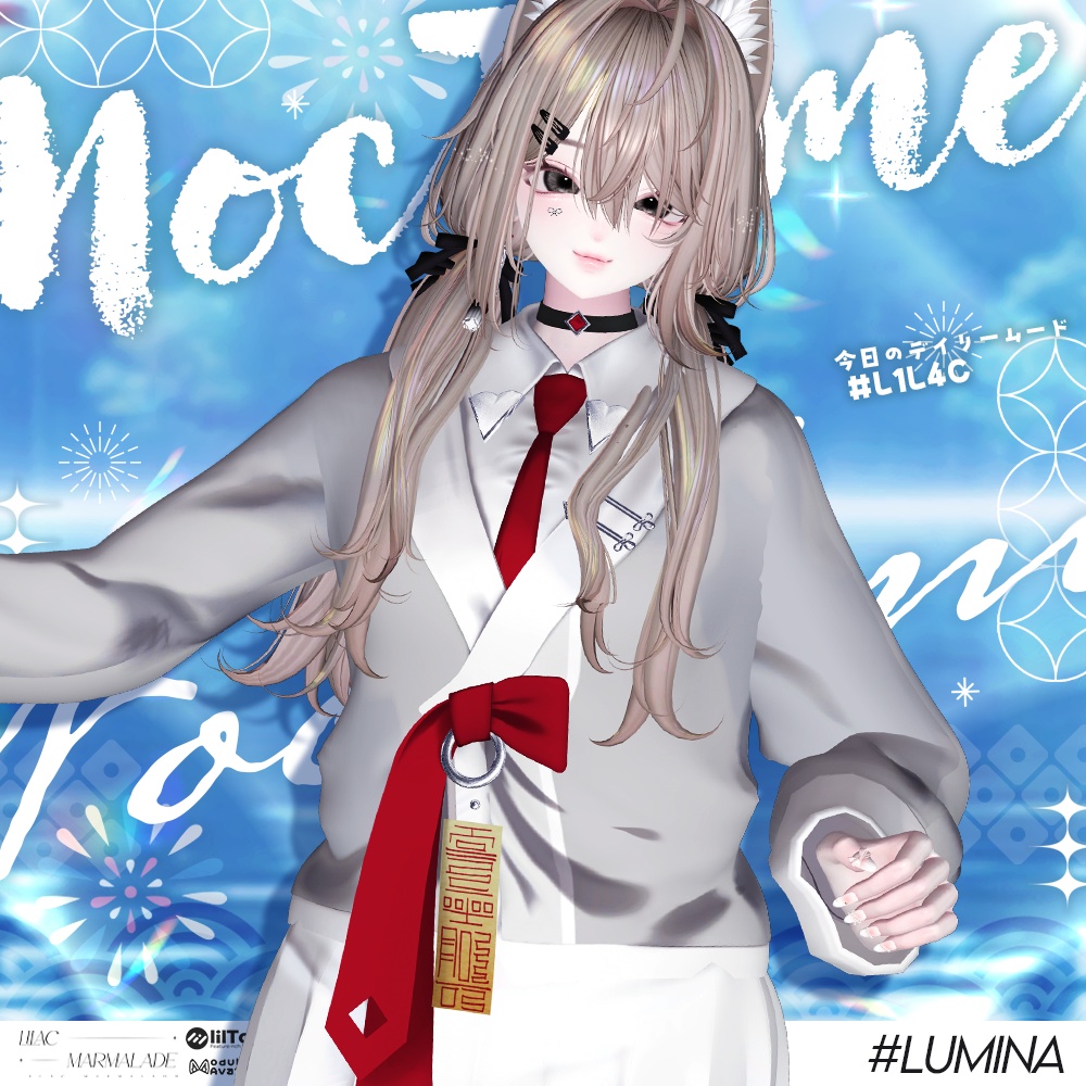 🔥BIG SALE🕯️ 003 ::  NocTome 🕯️『 VRC Clothes / VRC 衣装 』