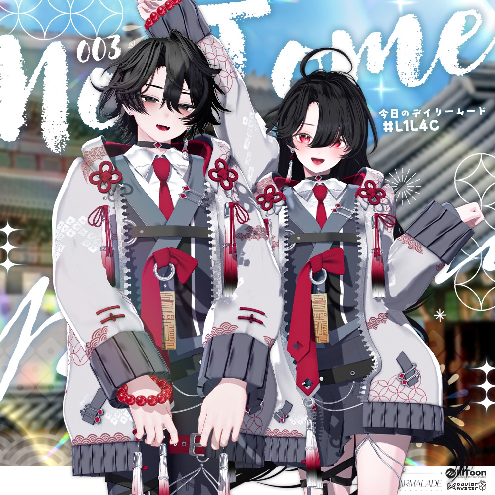 🔥BIG SALE🕯️ 003 ::  NocTome 🕯️『 VRC Clothes / VRC 衣装 』