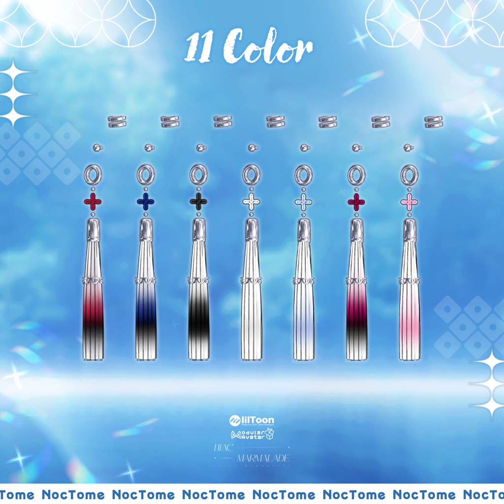 🔥BIG SALE🕯️ 003 ::  NocTome 🕯️『 VRC Clothes / VRC 衣装 』