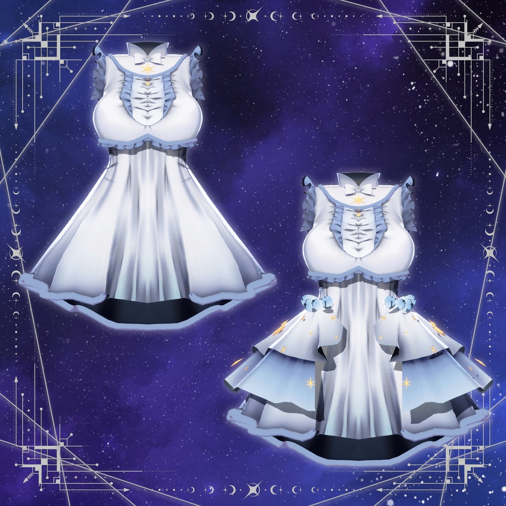 SALE ❄️ 004 : Merisiel ❄️『 VRC Clothes / VRC 衣装 』