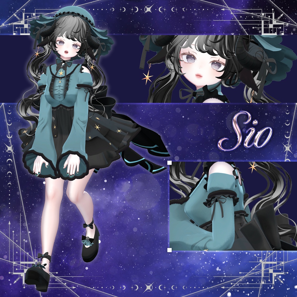 SALE ❄️ 004 : Merisiel ❄️『 VRC Clothes / VRC 衣装 』