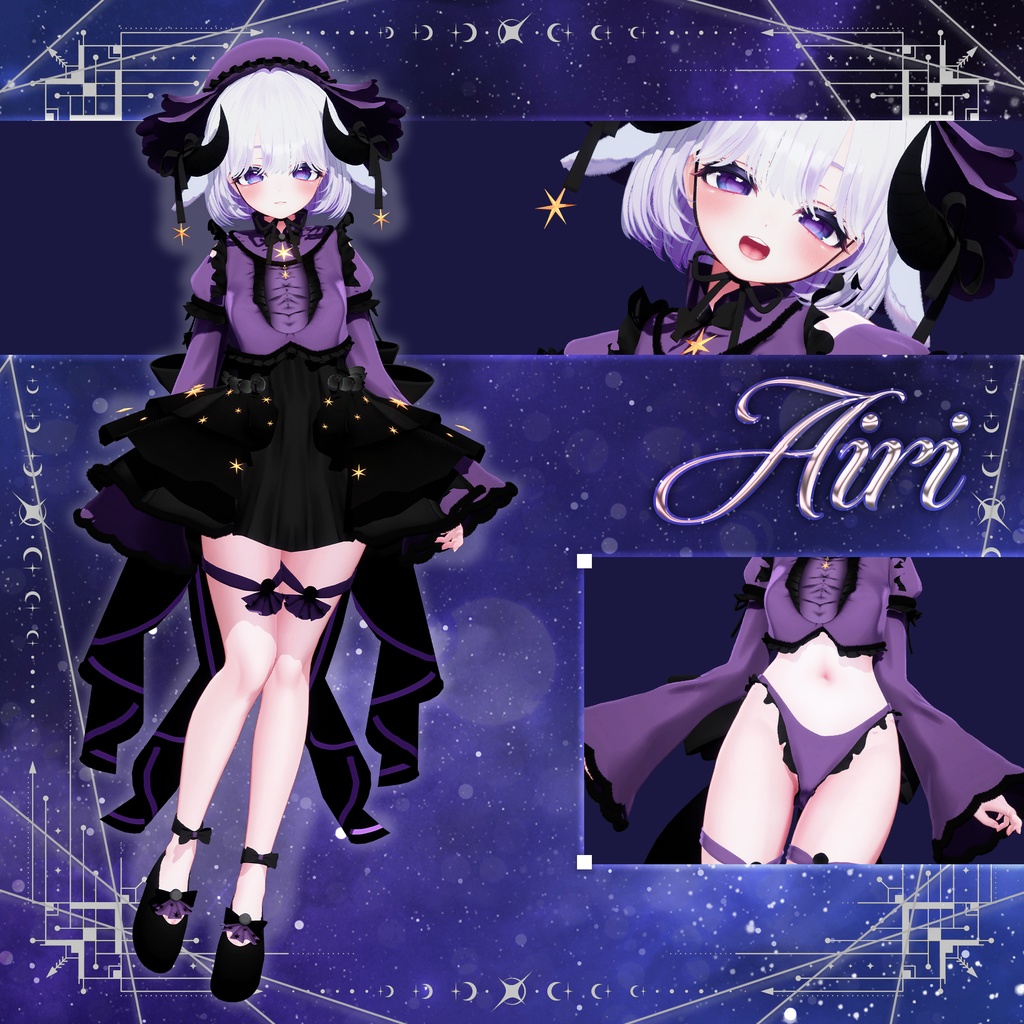 SALE ❄️ 004 : Merisiel ❄️『 VRC Clothes / VRC 衣装 』