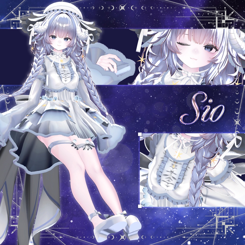 SALE ❄️ 004 : Merisiel ❄️『 VRC Clothes / VRC 衣装 』