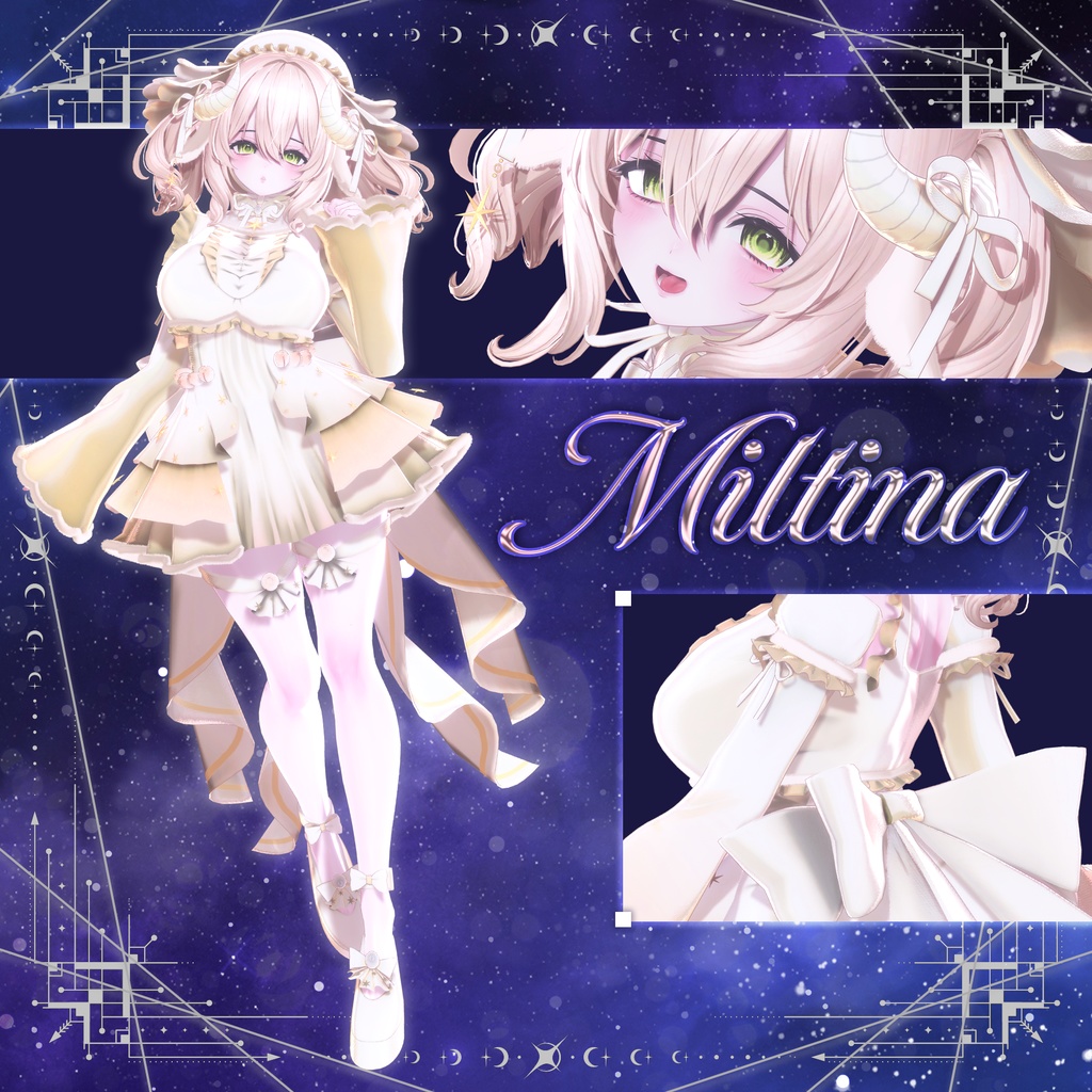 SALE ❄️ 004 : Merisiel ❄️『 VRC Clothes / VRC 衣装 』