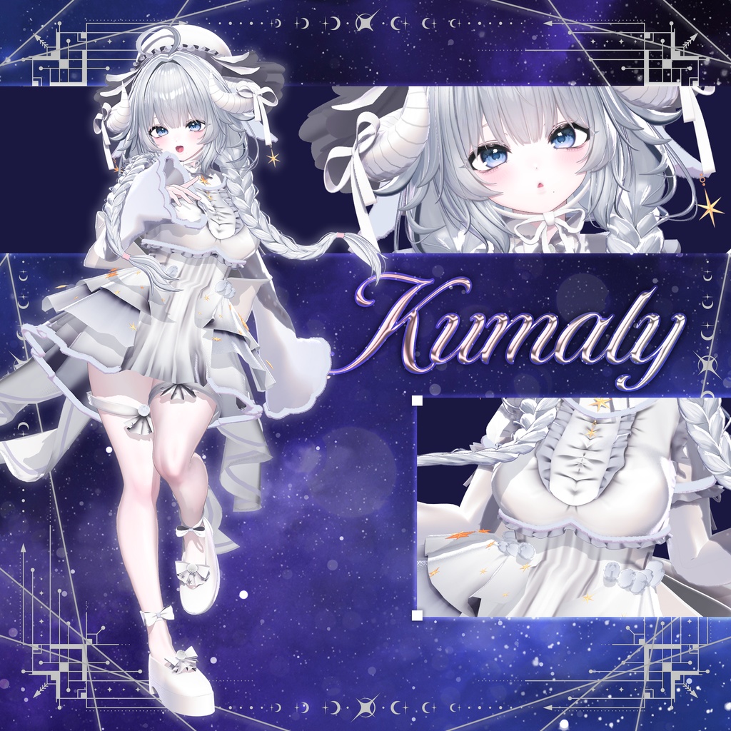 SALE ❄️ 004 : Merisiel ❄️『 VRC Clothes / VRC 衣装 』