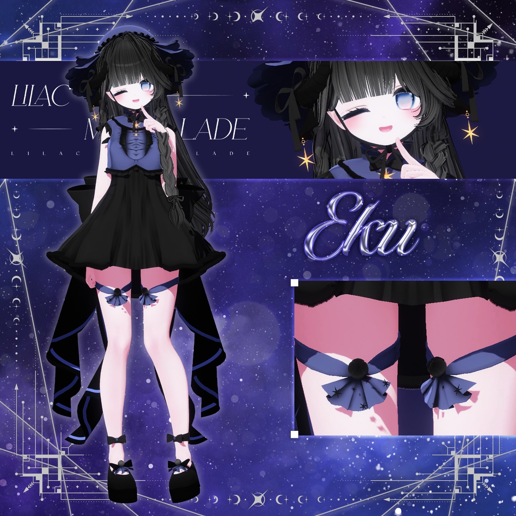 SALE ❄️ 004 : Merisiel ❄️『 VRC Clothes / VRC 衣装 』