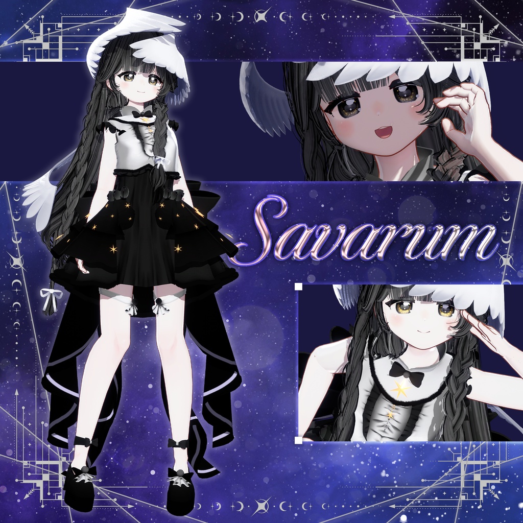 SALE ❄️ 004 : Merisiel ❄️『 VRC Clothes / VRC 衣装 』