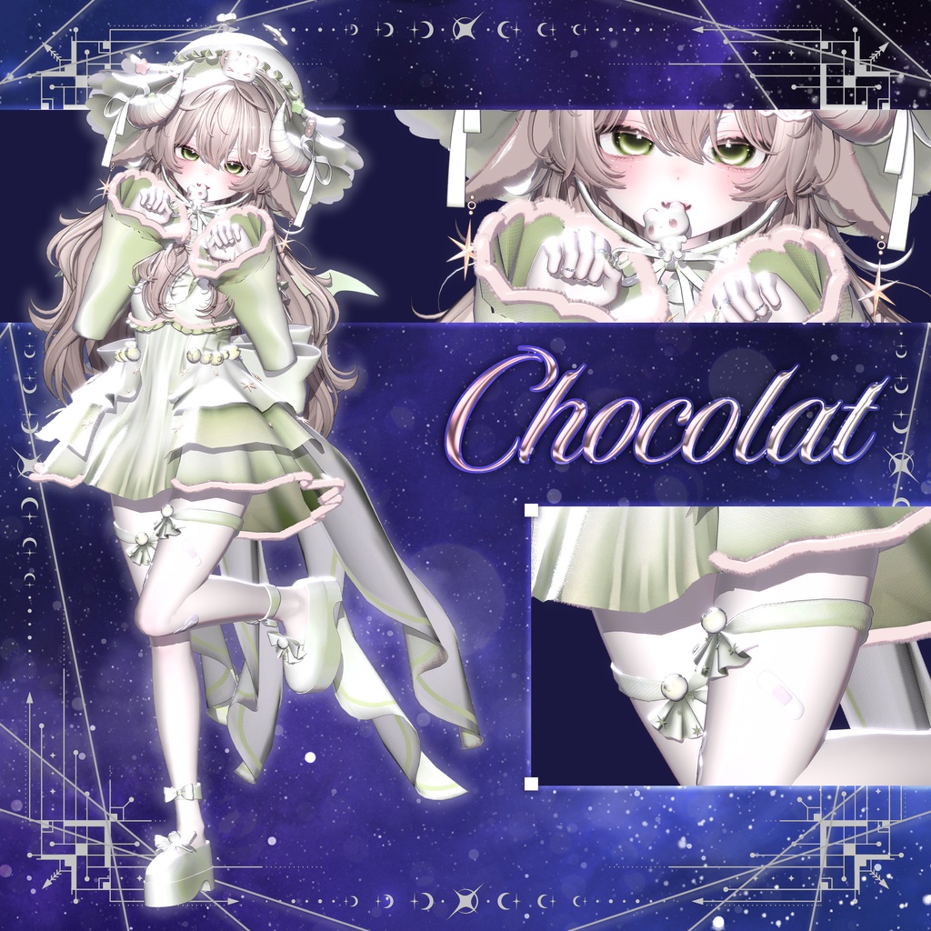 SALE ❄️ 004 : Merisiel ❄️『 VRC Clothes / VRC 衣装 』