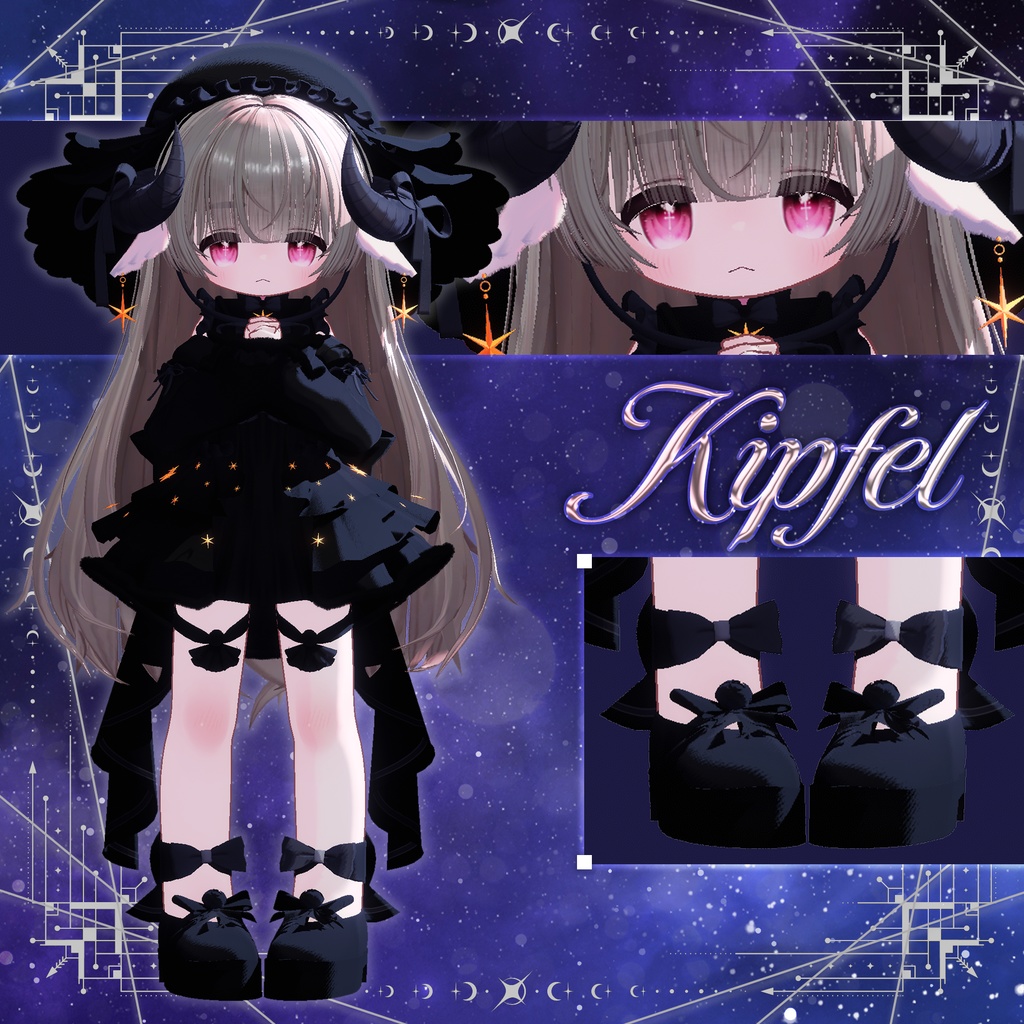 SALE ❄️ 004 : Merisiel ❄️『 VRC Clothes / VRC 衣装 』