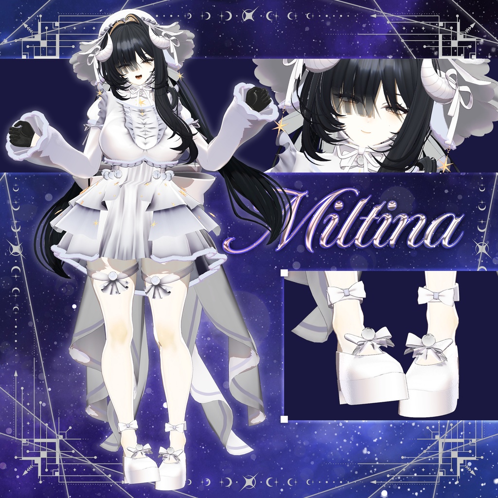 SALE ❄️ 004 : Merisiel ❄️『 VRC Clothes / VRC 衣装 』