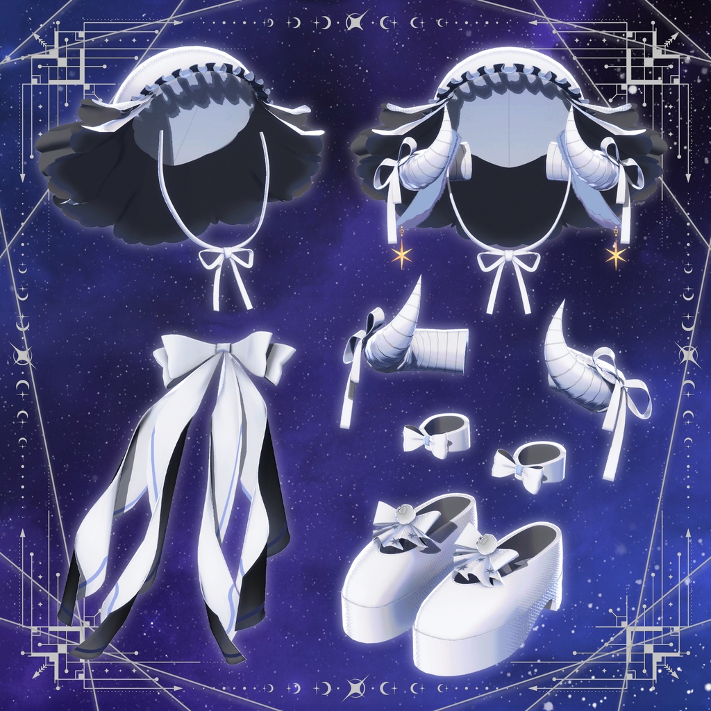 SALE ❄️ 004 : Merisiel ❄️『 VRC Clothes / VRC 衣装 』