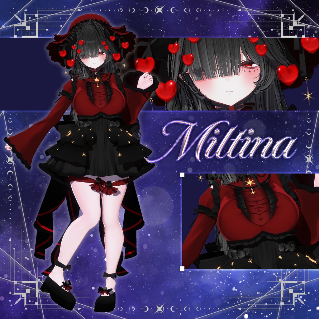 SALE ❄️ 004 : Merisiel ❄️『 VRC Clothes / VRC 衣装 』