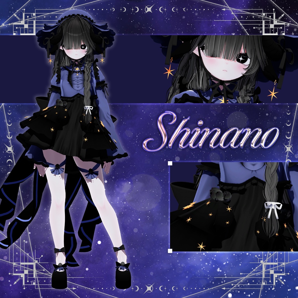 SALE ❄️ 004 : Merisiel ❄️『 VRC Clothes / VRC 衣装 』