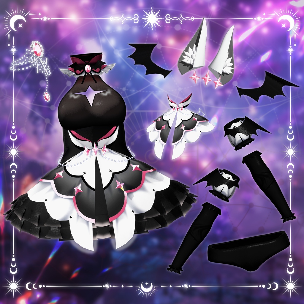 SALE 💖 002 : Mivelle 💖『 VRC Clothes / VRC 衣装 』