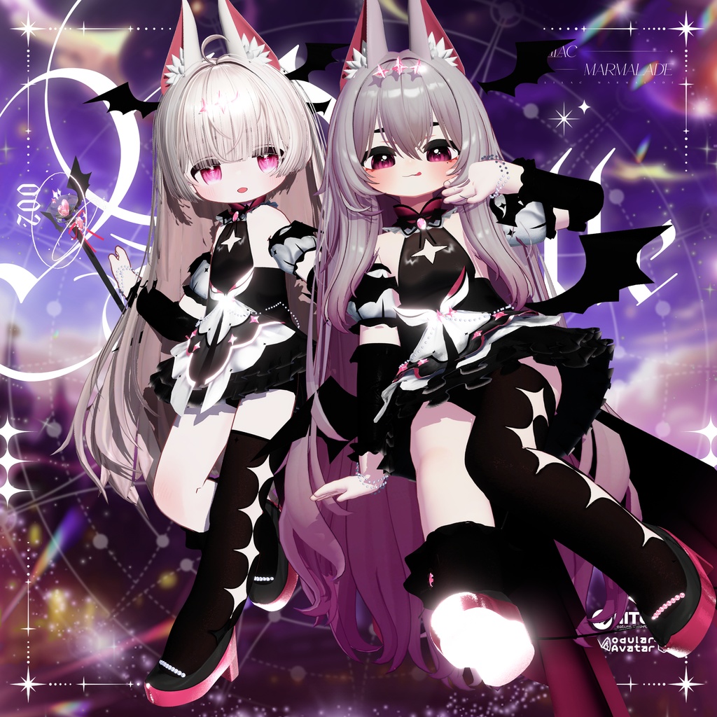 SALE 💖BAMi , Mamefriends対応プロモーション💖 002 : Mivelle Kids 💖 『 VRC Clothes / VRC 衣装 』