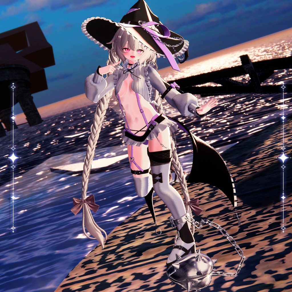 SALE 🔮 Quest of WitchBlight 🔮 No. 005『 VRC Clothes / VRC 衣装 』