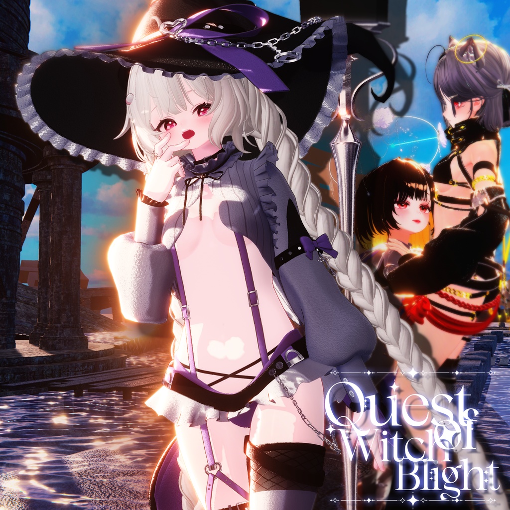 SALE 🔮 Quest of WitchBlight 🔮 No. 005『 VRC Clothes / VRC 衣装 』