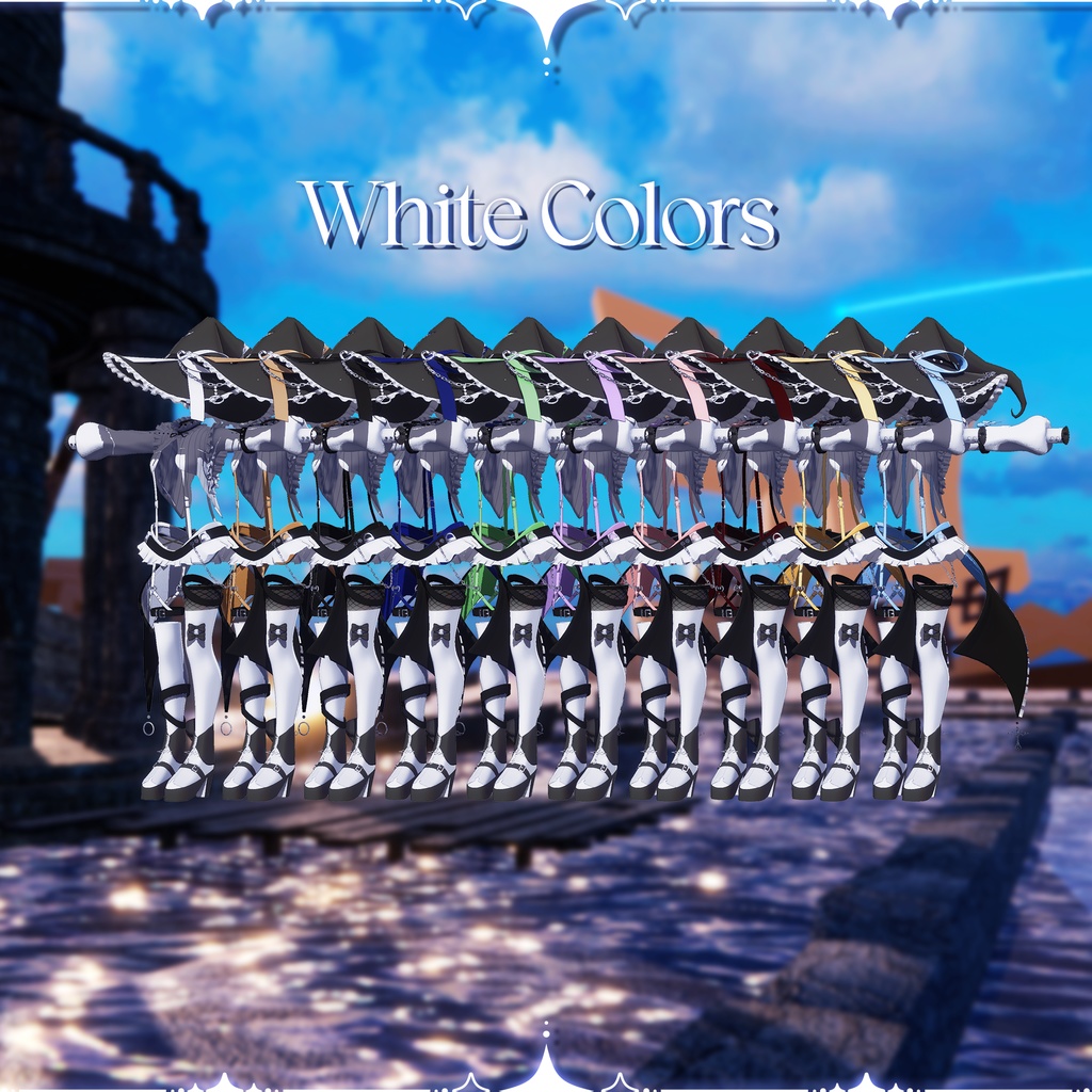 SALE 🔮 Quest of WitchBlight 🔮 No. 005『 VRC Clothes / VRC 衣装 』