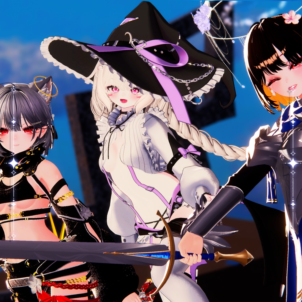 SALE 🔮 Quest of WitchBlight 🔮 No. 005『 VRC Clothes / VRC 衣装 』