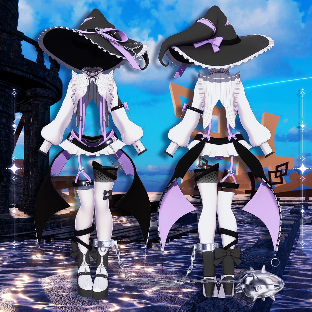 SALE 🔮 Quest of WitchBlight 🔮 No. 005『 VRC Clothes / VRC 衣装 』