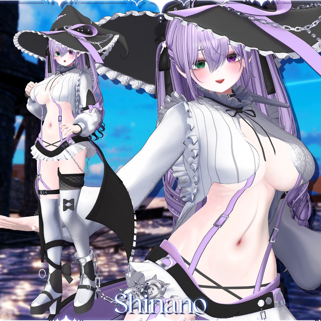 SALE 🔮 Quest of WitchBlight 🔮 No. 005『 VRC Clothes / VRC 衣装 』