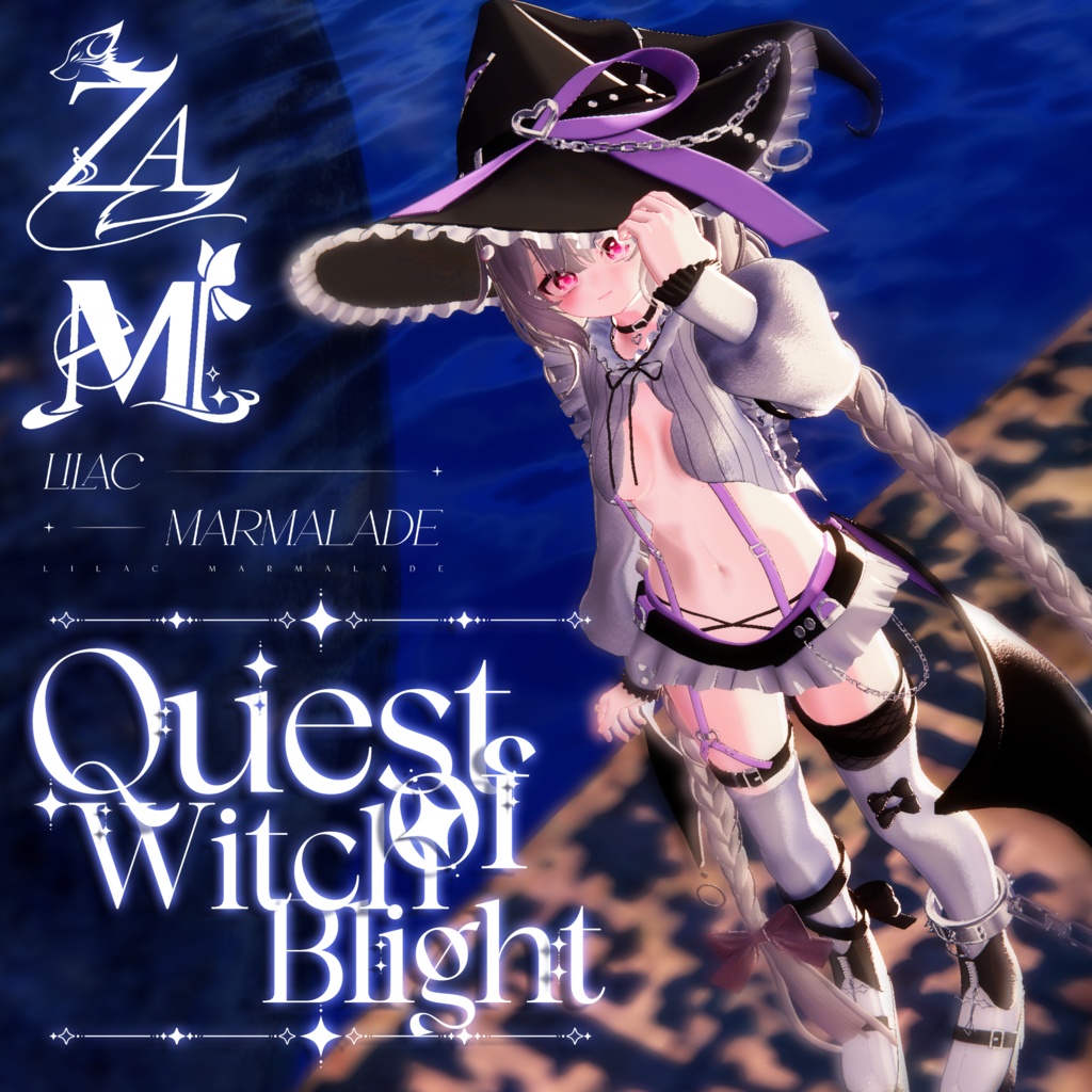 SALE 🔮 Quest of WitchBlight 🔮 No. 005『 VRC Clothes / VRC 衣装 』