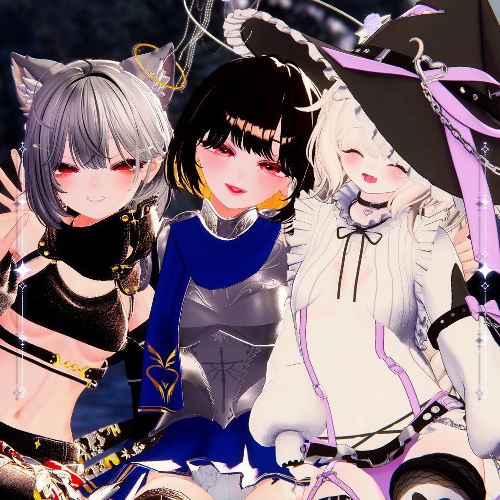 SALE 🔮 Quest of WitchBlight 🔮 No. 005『 VRC Clothes / VRC 衣装 』