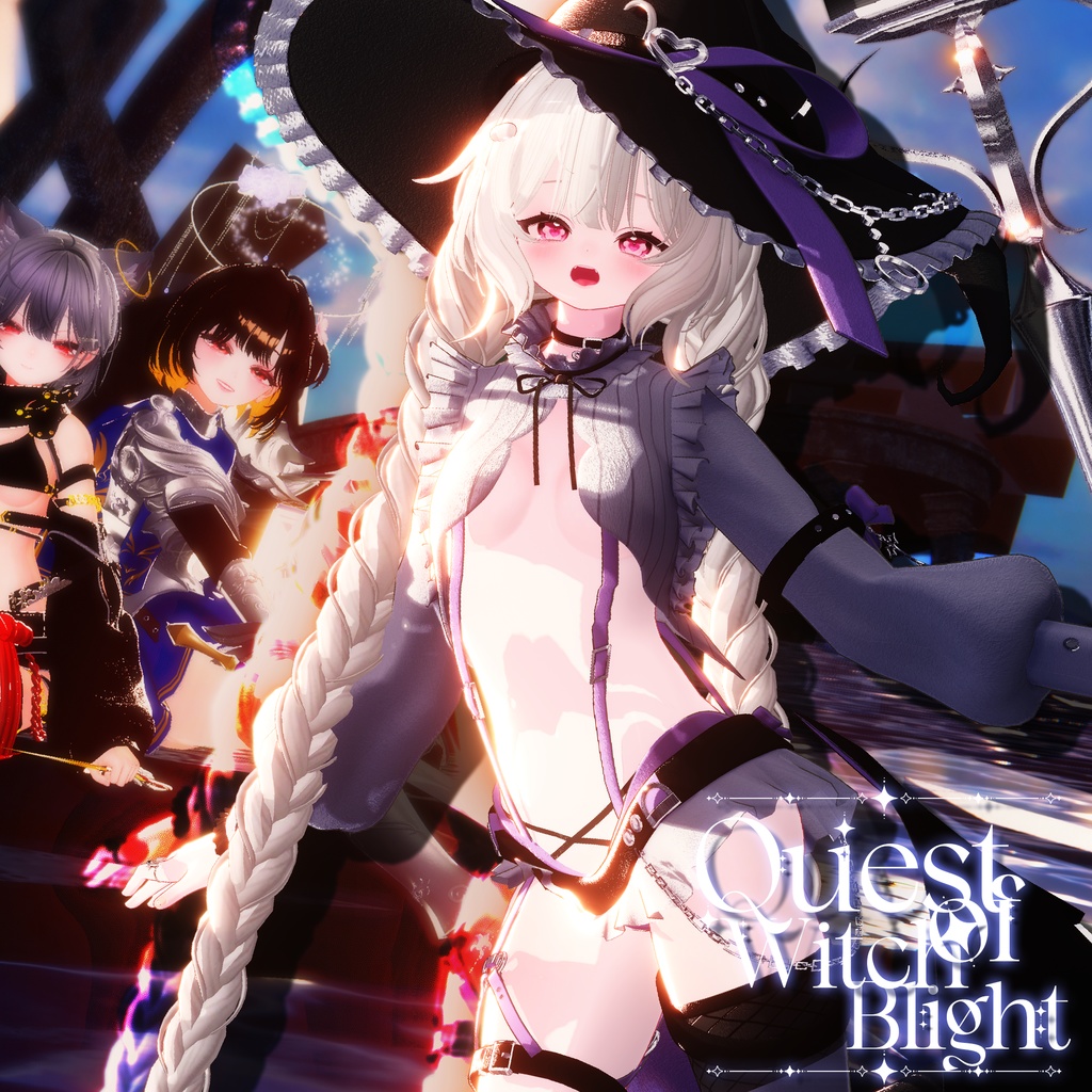 SALE 🔮 Quest of WitchBlight 🔮 No. 005『 VRC Clothes / VRC 衣装 』