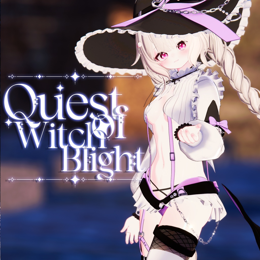 SALE 🔮 Quest of WitchBlight 🔮 No. 005『 VRC Clothes / VRC 衣装 』