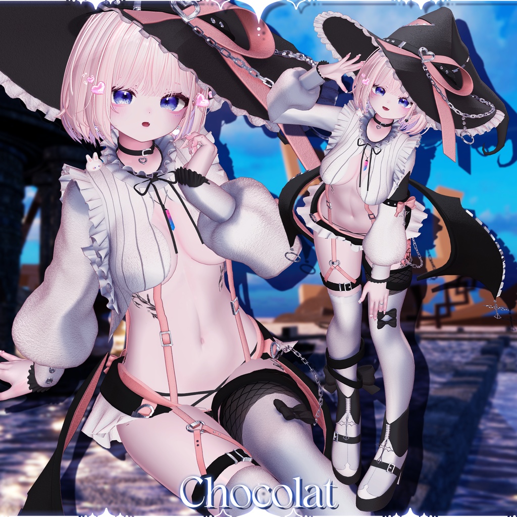 SALE 🔮 Quest of WitchBlight 🔮 No. 005『 VRC Clothes / VRC 衣装 』