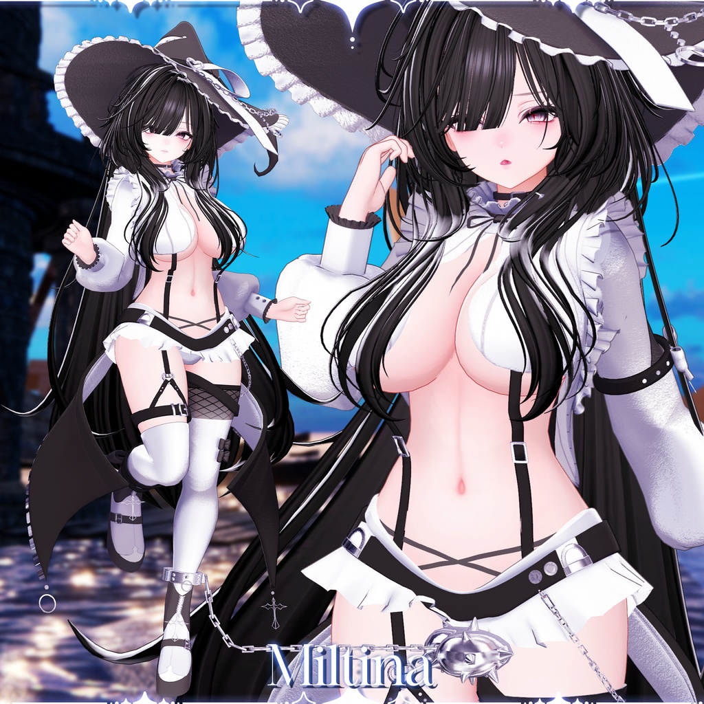 SALE 🔮 Quest of WitchBlight 🔮 No. 005『 VRC Clothes / VRC 衣装 』