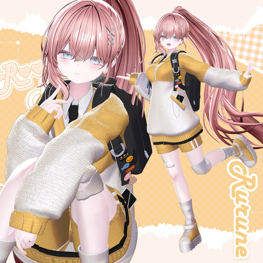 🎒 Rookly Mate 🎒 No. 006『 VRC Clothes / VRC 衣装 』