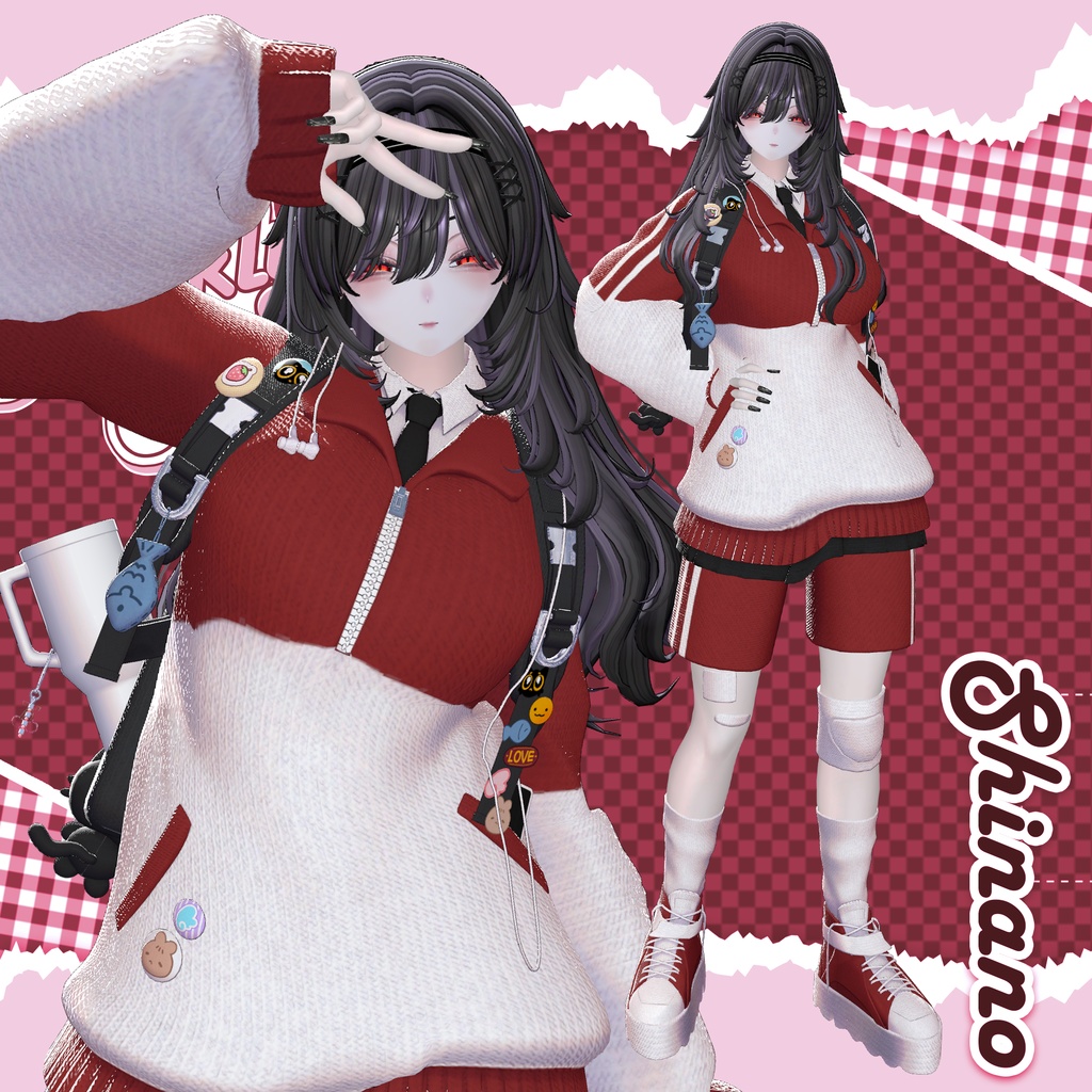 🎒 Rookly Mate 🎒 No. 006『 VRC Clothes / VRC 衣装 』