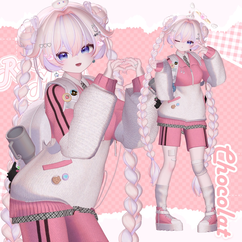 🎒 Rookly Mate 🎒 No. 006『 VRC Clothes / VRC 衣装 』