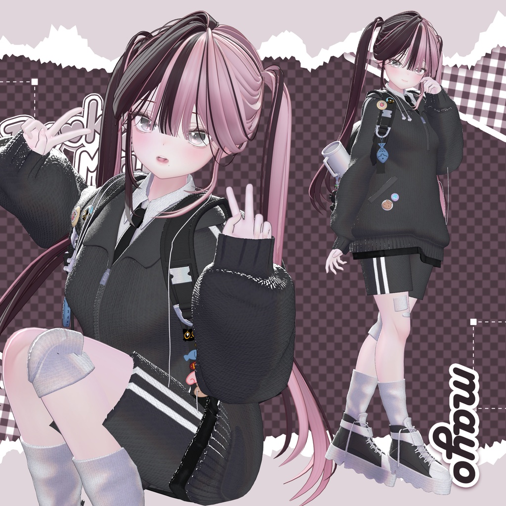 🎒 Rookly Mate 🎒 No. 006『 VRC Clothes / VRC 衣装 』