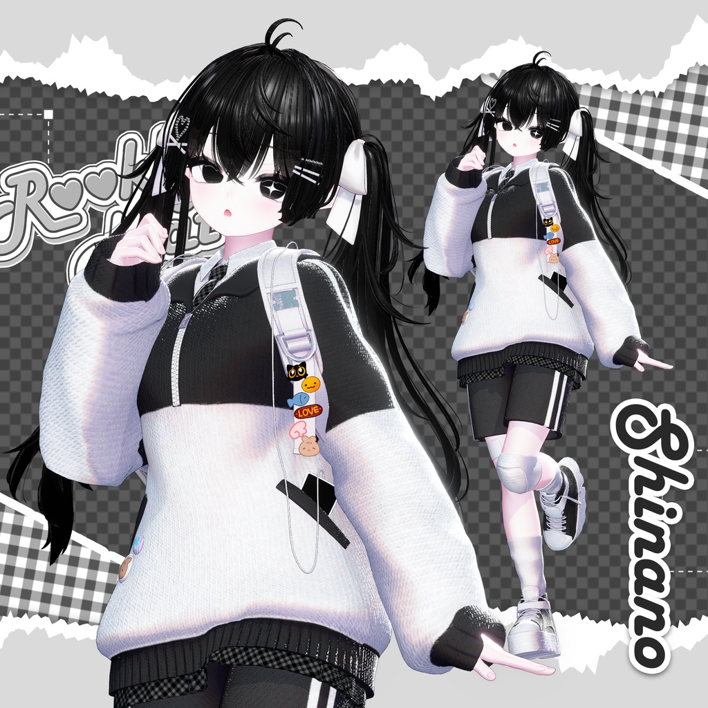 🎒 Rookly Mate 🎒 No. 006『 VRC Clothes / VRC 衣装 』