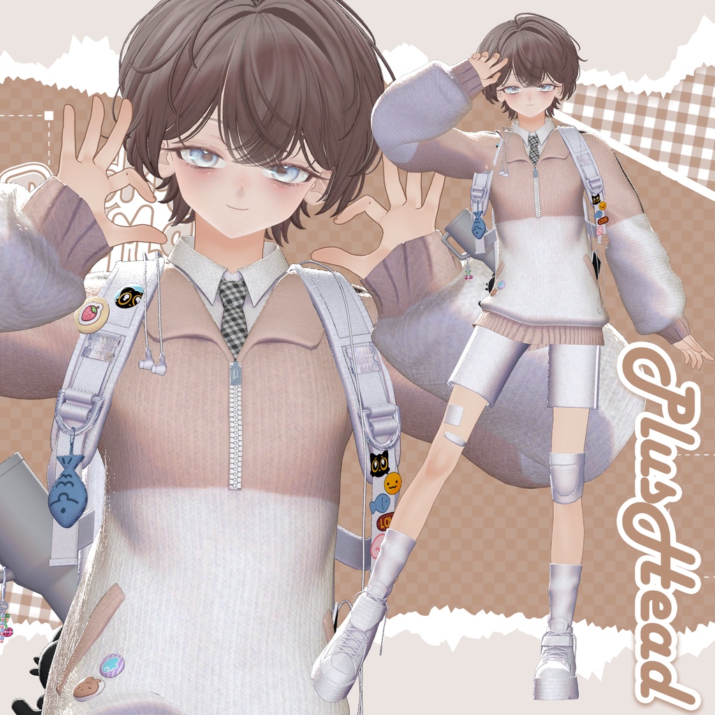 🎒 Rookly Mate 🎒 No. 006『 VRC Clothes / VRC 衣装 』